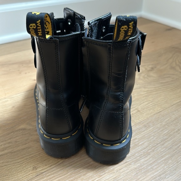 Dr. Martens 1460 8-Eye Bex Buckle Boot - Black size 6 women’s - Picture 4 of 7